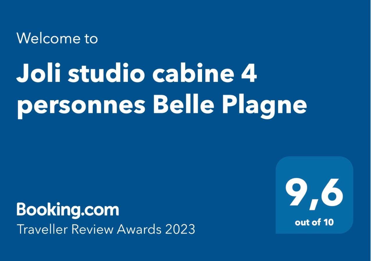 Апартаменты Joli Studio Cabine 4 Personnes Belle Plagne La Plagne-Tarentaise Экстерьер фото